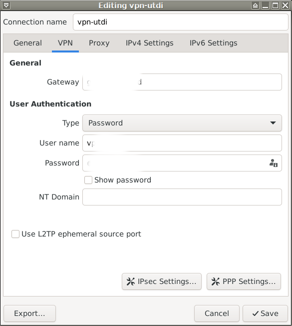 Pengisian konfigurasi