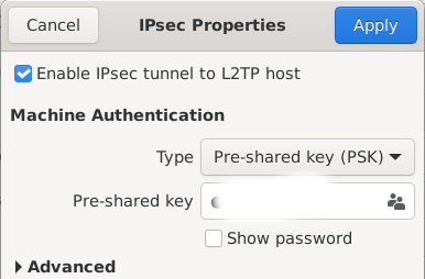 Konfigurasi IPsec